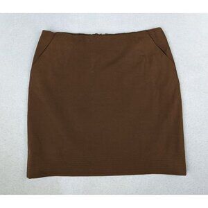 INC INTERNATIONAL CONCEPTS - WOMEN'S BROWN PENCIL SKIRT - BUSINESS CAREER - 6